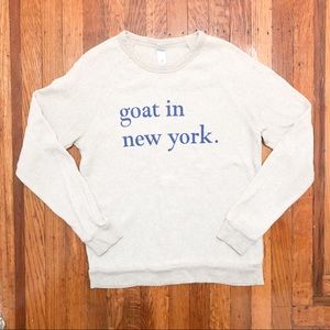 Beyoncé’s GOAT in New York crewneck sweatshirt